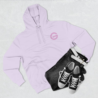 Minimalist Pink G Logo Hoodie