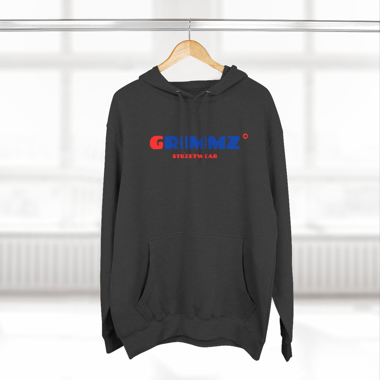 GRIIMZ Bold Red Blue Hoodie
