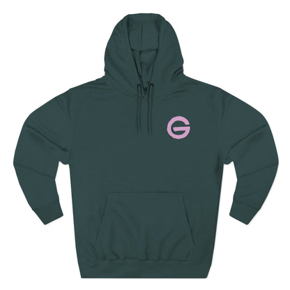 Hustle Flow Pink Graphic Hoodie