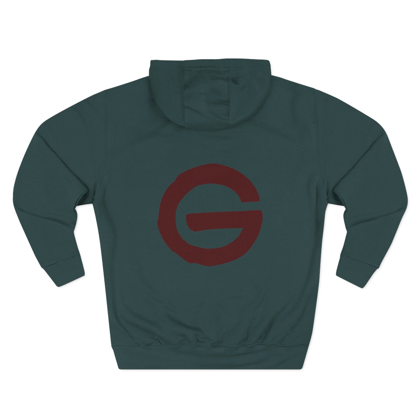 Minimalist 'G' Logo Hoodie Three-Panel