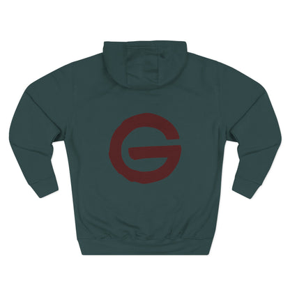 Minimalist 'G' Logo Hoodie Three-Panel