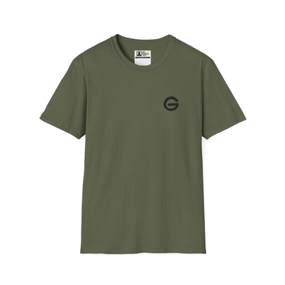 Minimal Monochrome Silhouette Logo Tee