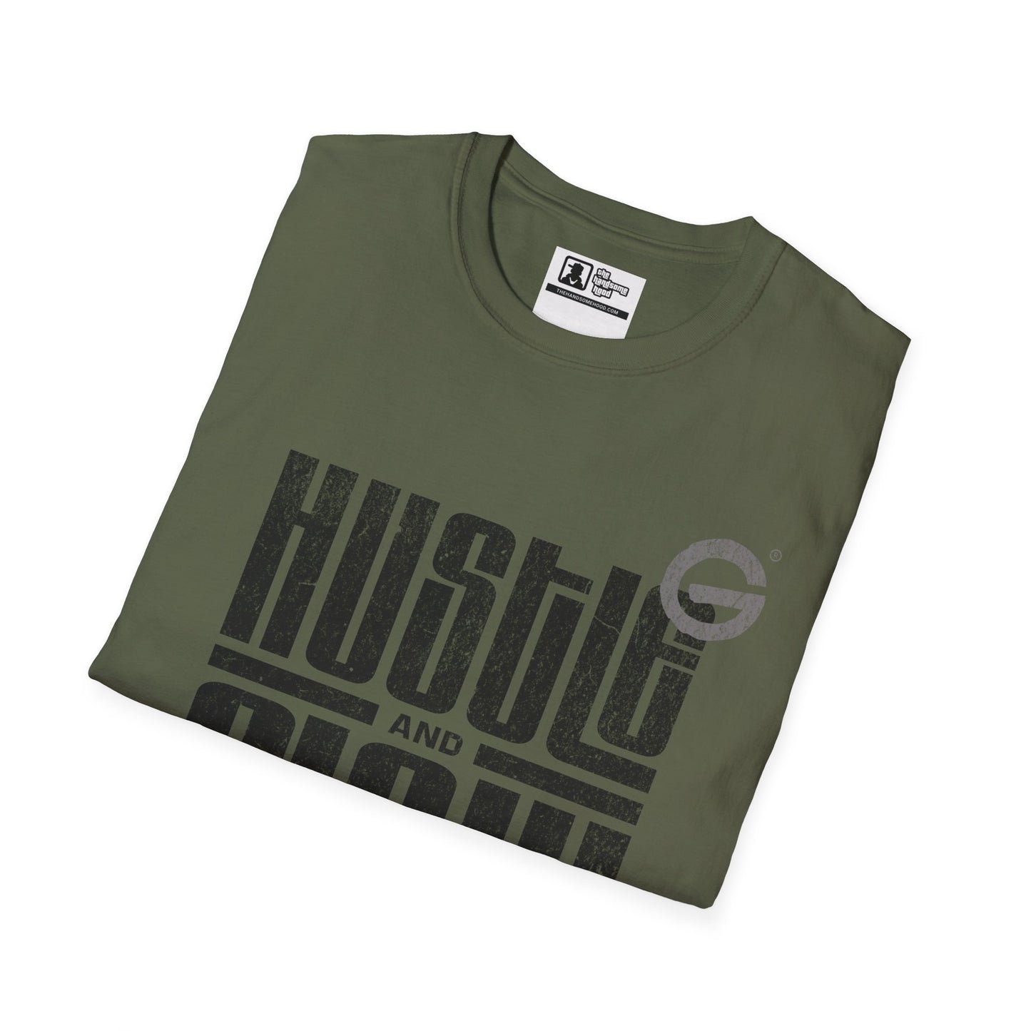 Hustle Flow Motivational Streetwear Tee