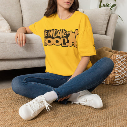 Handsomeschool Graphic T‑Shirt — 'The Handsome Hool' Retro Mascot Tee