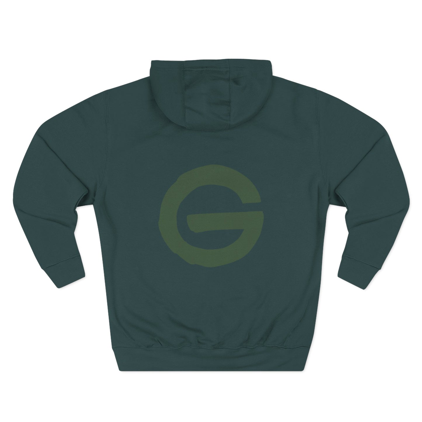Minimalist Green 'G' Logo Hoodie