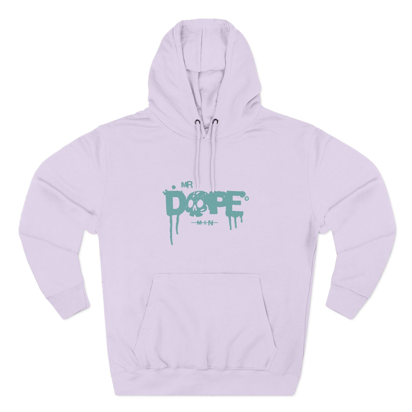 Dope Skull Fleece Hoodie Graphic Streetwear