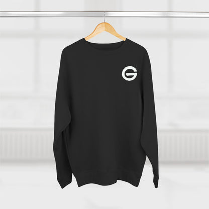 Crewneck Sweatshirt Minimal Logo Casual Pullover