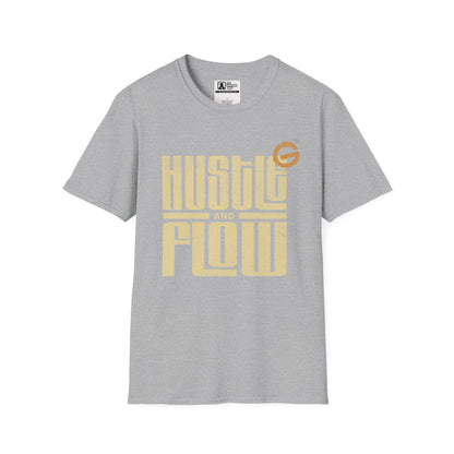 Hustle Flow Retro Gold Tee
