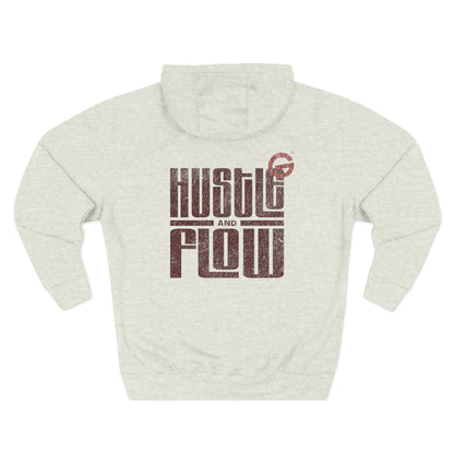 Hustle Flow Graphic Fleece Hoodie