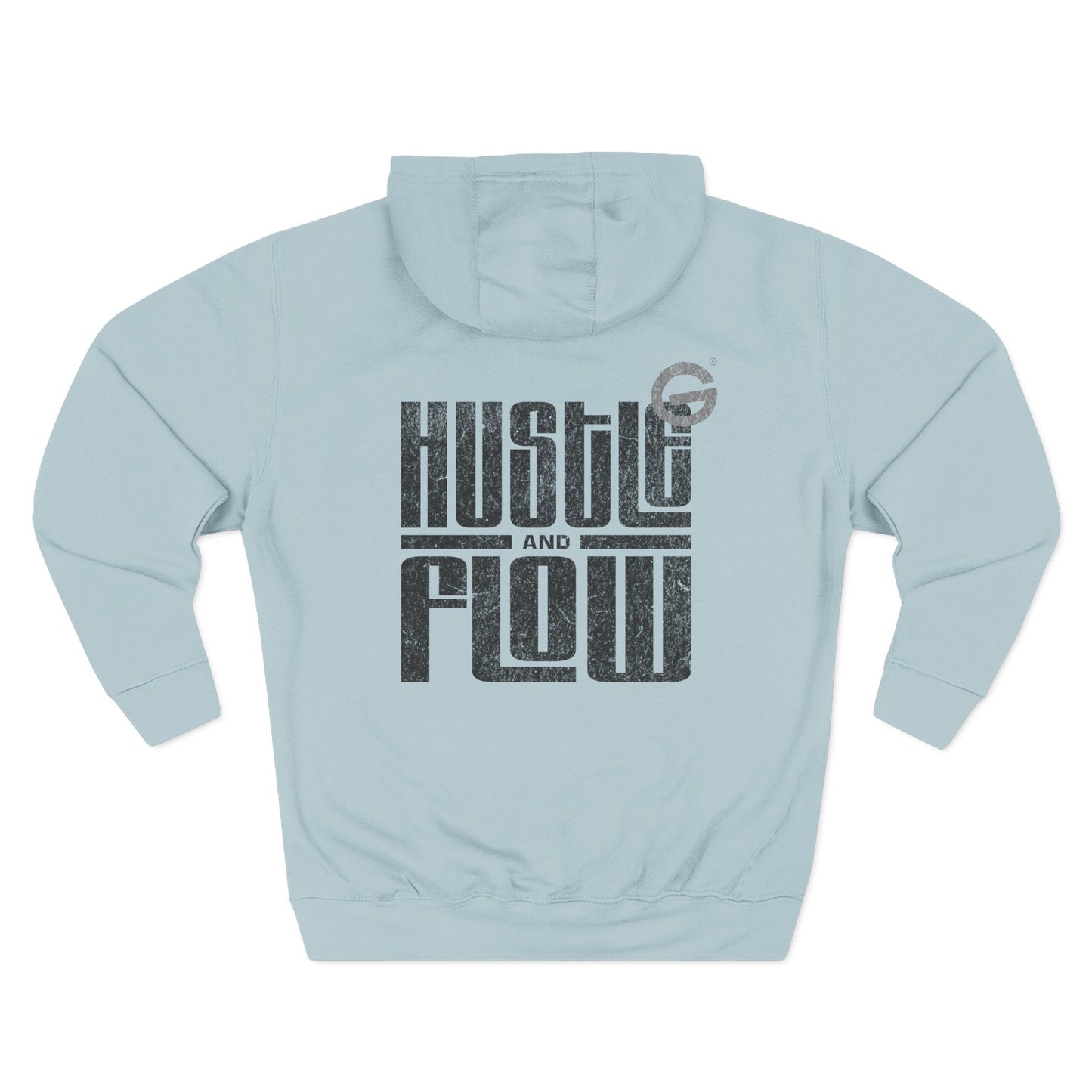 Hustle Flow Motivational Fleece Hoodie