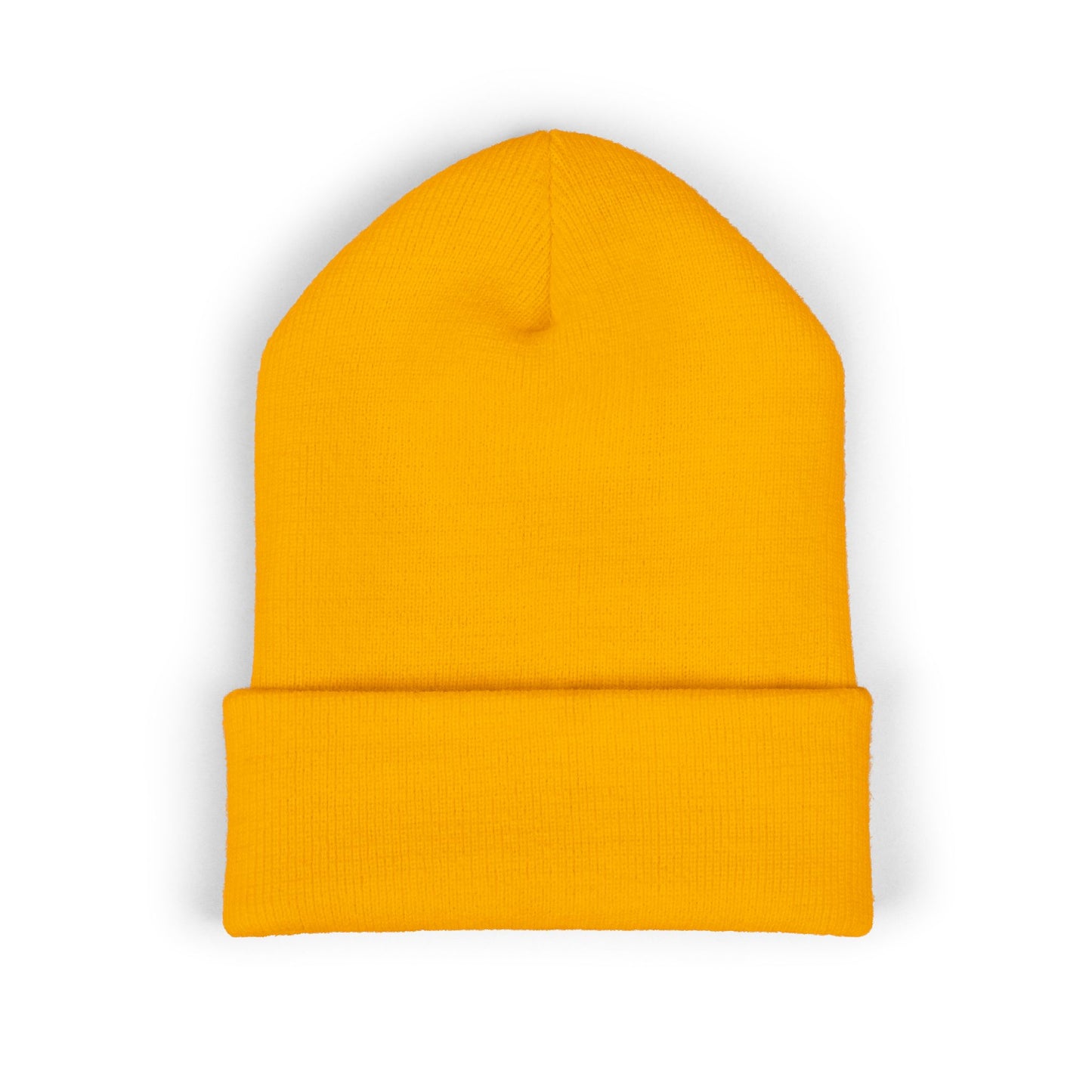 Embroidered Detective Silhouette Cuffed Beanie