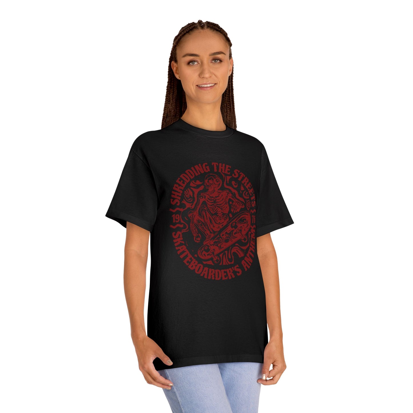 Skate Anthem Shredding Streets Tee
