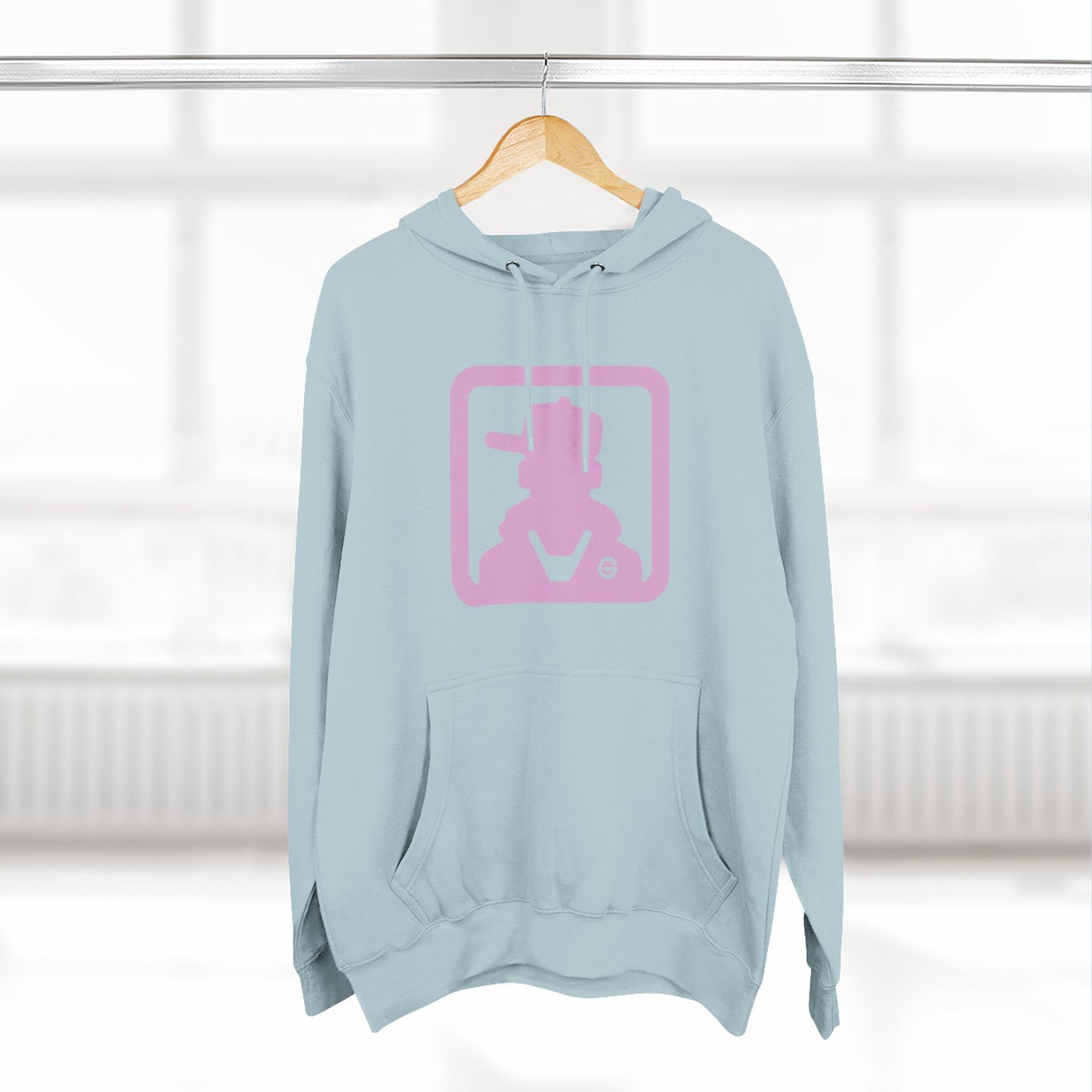 Pastel Pink Cat Hoodie