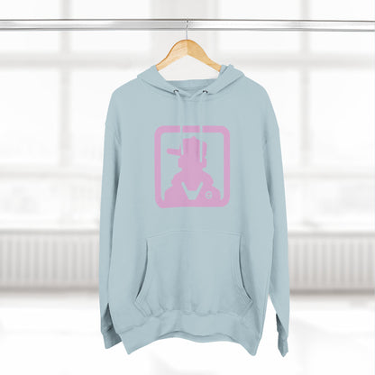 Pastel Pink Cat Hoodie