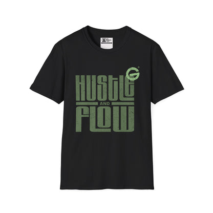 Hustle and Flow T-Shirt — Vintage Green Graphic Tee