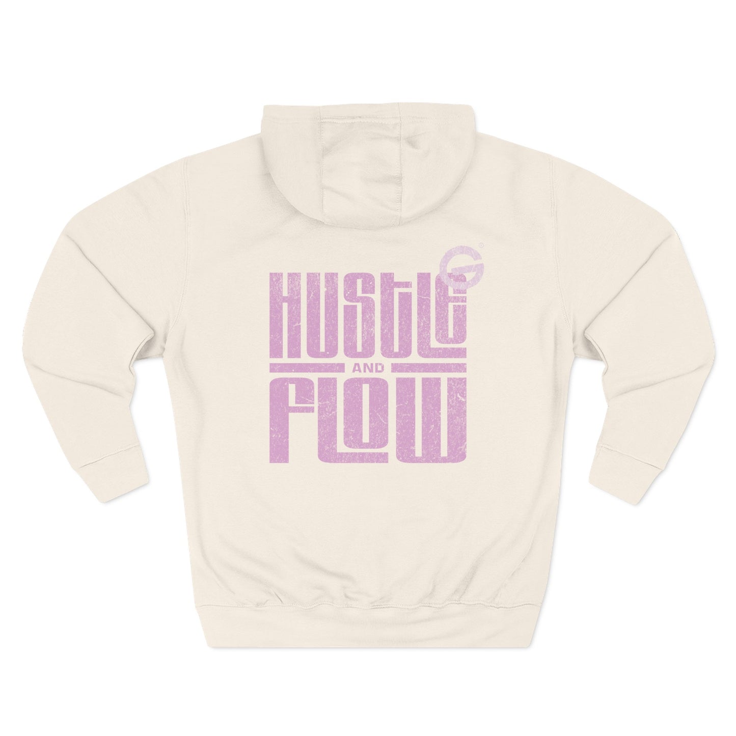 Hustle Flow Pink Graphic Hoodie