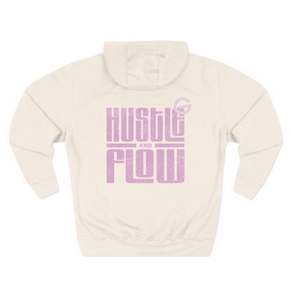 Hustle Flow Pink Graphic Hoodie