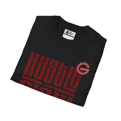 Hustle Flow Motivational Streetwear Tee