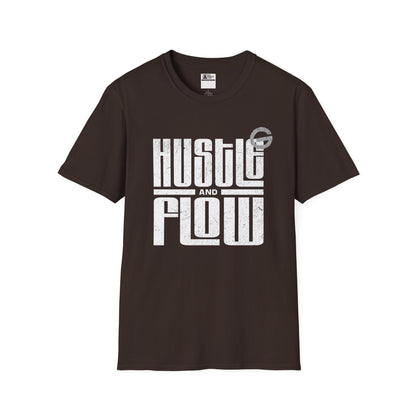 Hustle Flow Motivational Graphic Tee