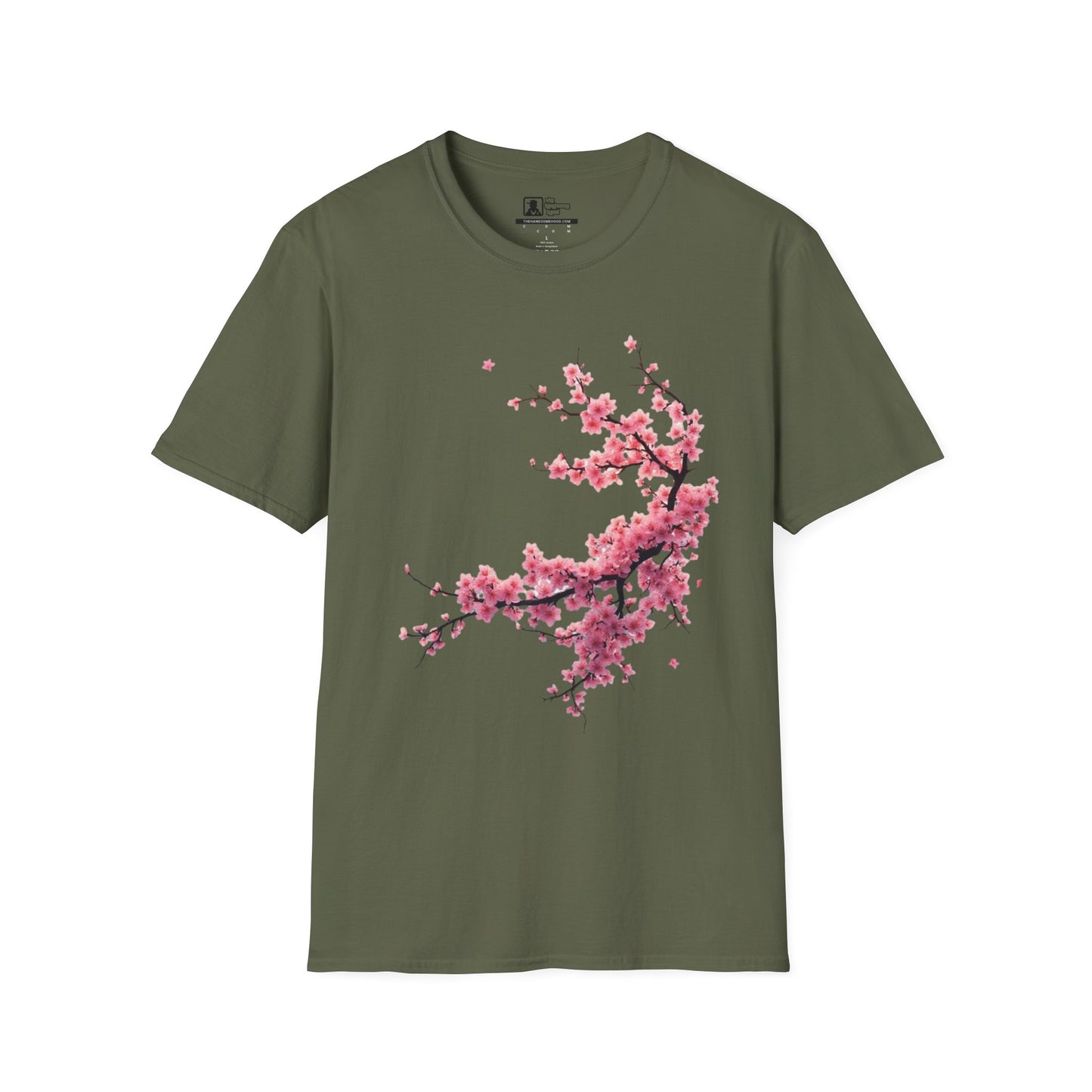 Cherry Blossom Tee — Pink Sakura Floral T-Shirt