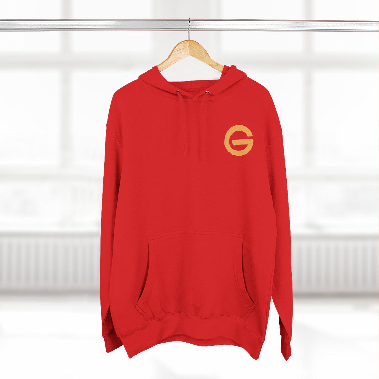 Hustle Flow Retro Gold Hoodie
