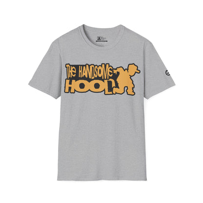 Handsomeschool Graphic T‑Shirt — 'The Handsome Hool' Retro Mascot Tee