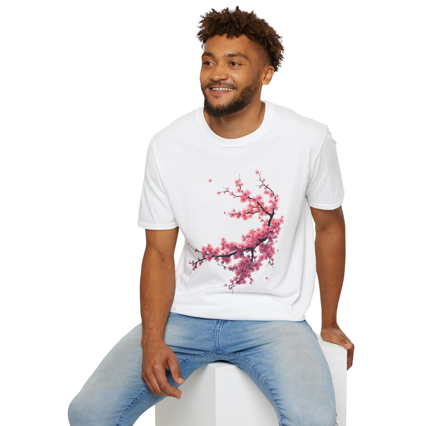 Cherry Blossom Tee — Pink Sakura Floral T-Shirt