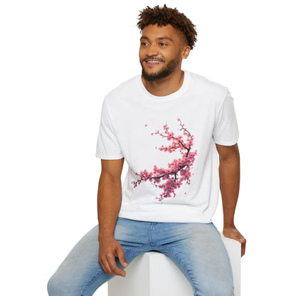 Cherry Blossom Tee — Pink Sakura Floral T-Shirt