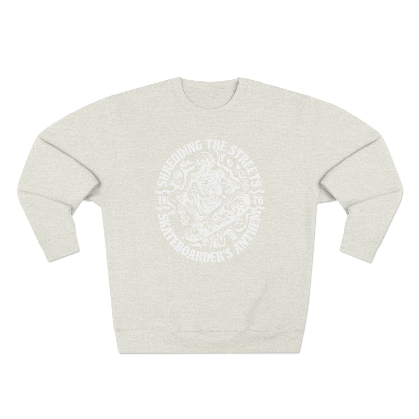 Skate Anarchy Shredding Streets Sweatshirt