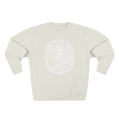 Skate Anarchy Shredding Streets Sweatshirt