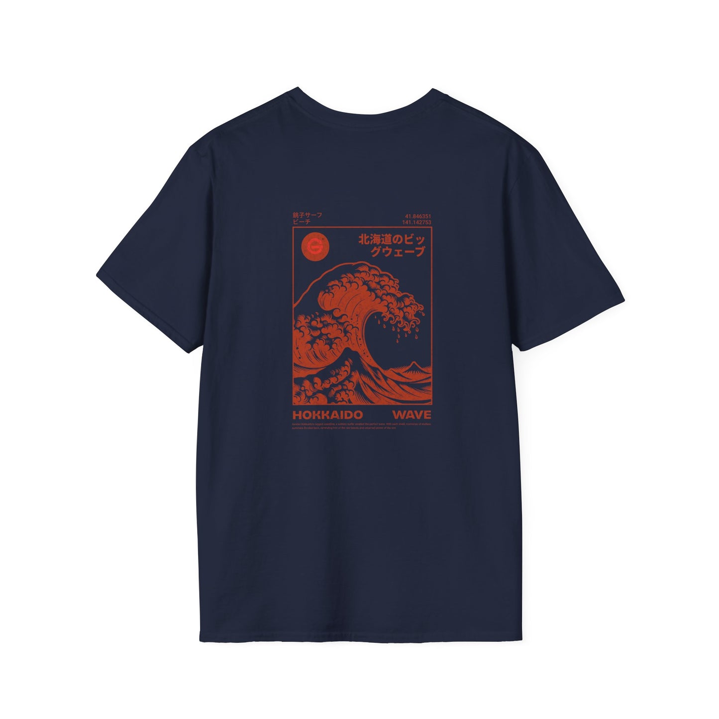Hokkaido Japanese Wave Graphic Tee