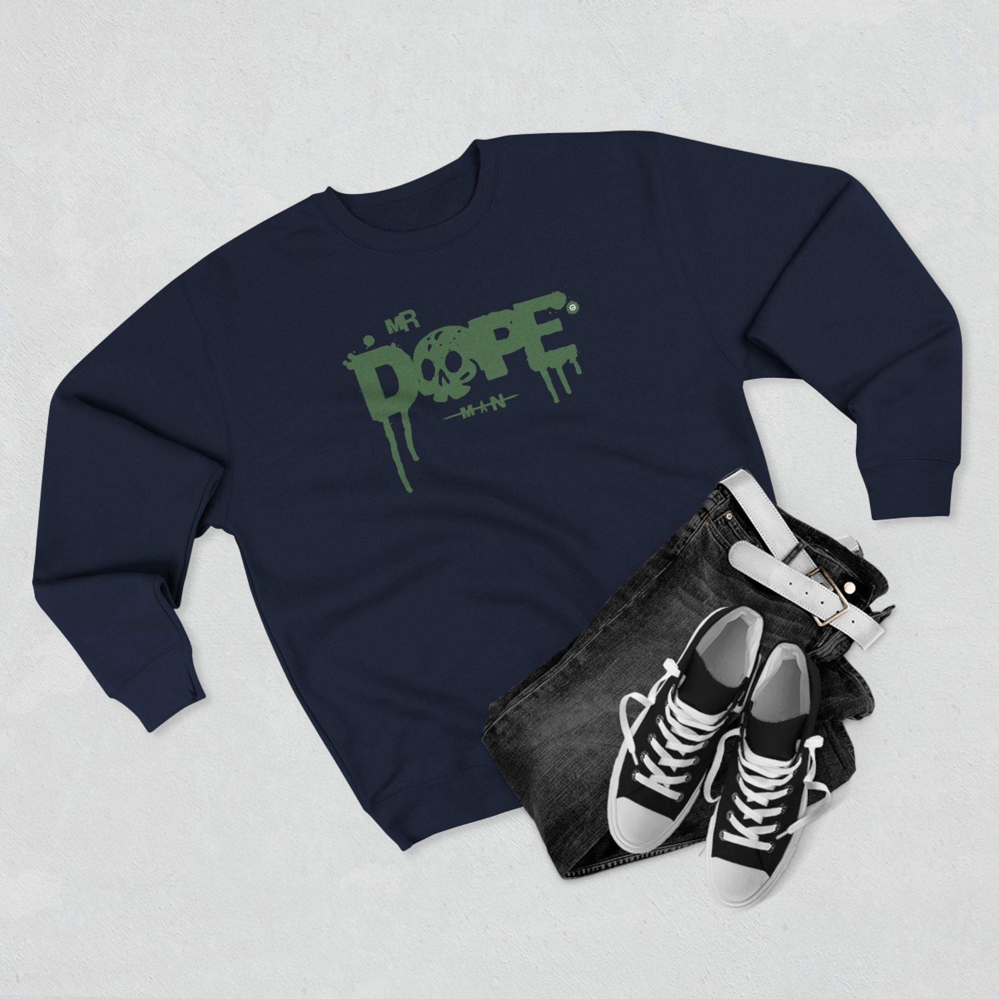Mr dope man Crewneck Sweatshirt
