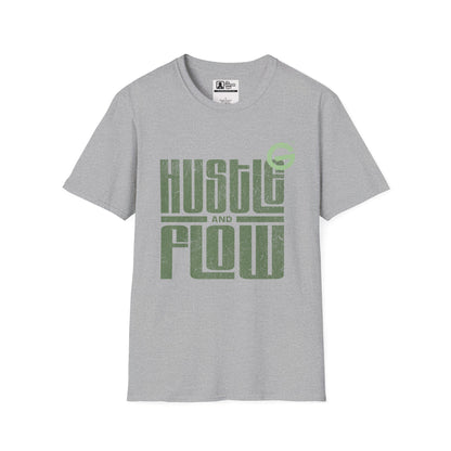 Hustle and Flow T-Shirt — Vintage Green Graphic Tee