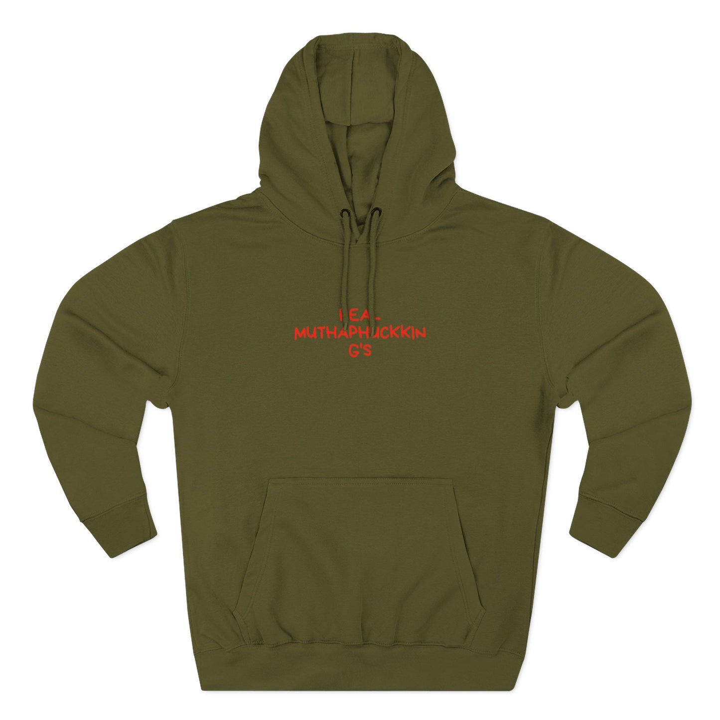 Red Brushstroke G Logo Hoodie