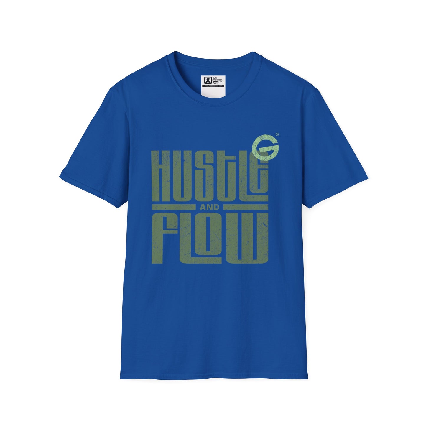 Hustle and Flow T-Shirt — Vintage Green Graphic Tee