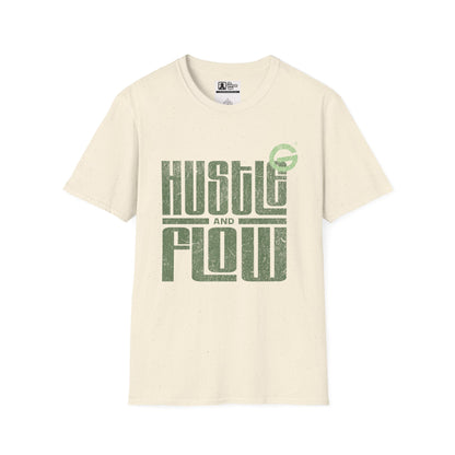 Hustle and Flow T-Shirt — Vintage Green Graphic Tee