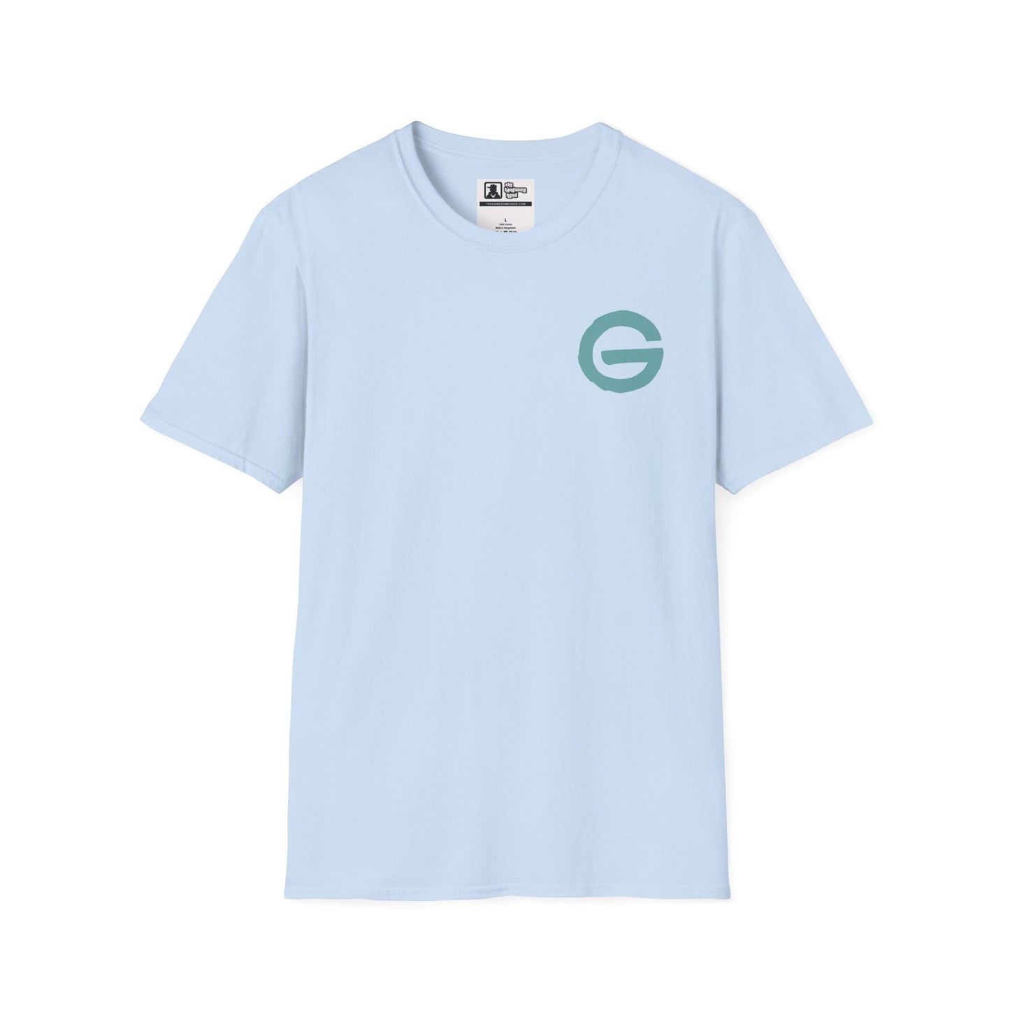 Minimal Teal 'G' Logo T-Shirt