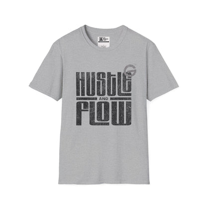 Hustle Flow Motivational Streetwear Tee