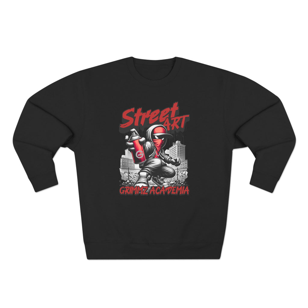 Street Art Crewneck Sweatshirt – Graffiti Skater Graphic