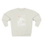 Great Wave Crewneck Sweatshirt — Hokusai-Inspired Wave Graphic