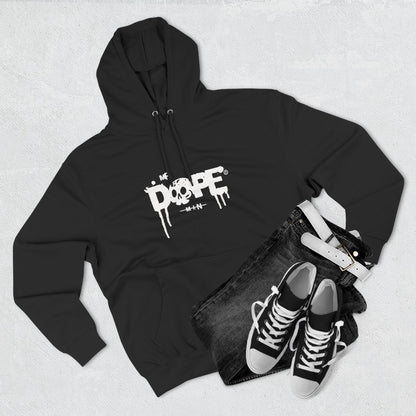 Classic White Three-Panel Hoodie