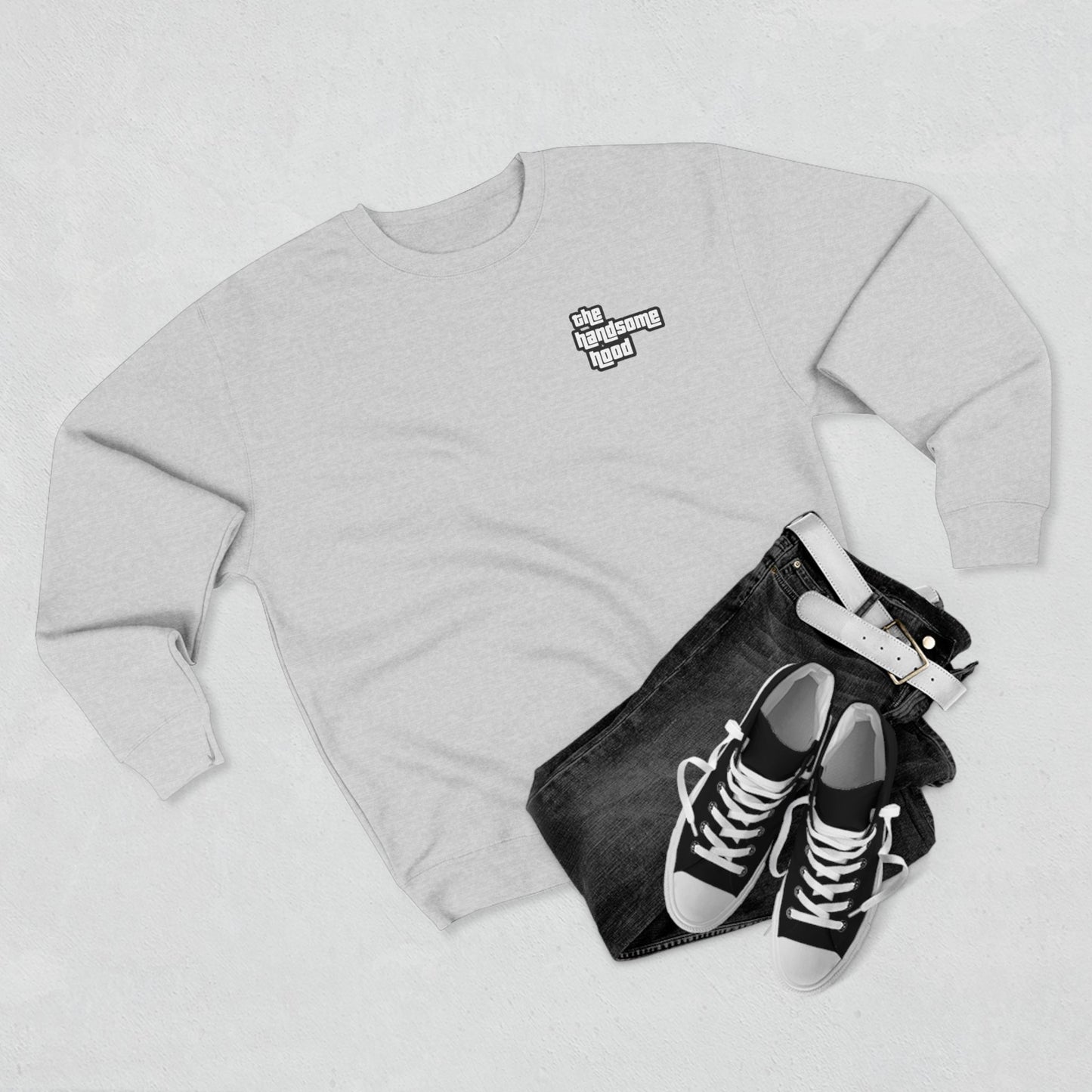 Retro Orange 'G' Graphic Crewneck Sweatshirt