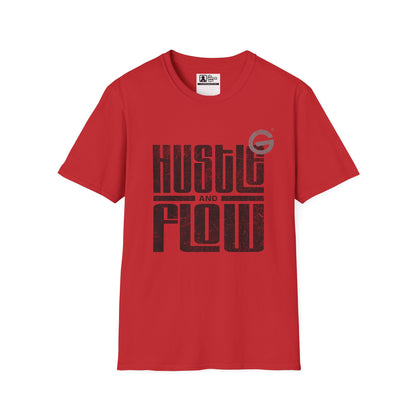 Hustle Flow Motivational Streetwear Tee