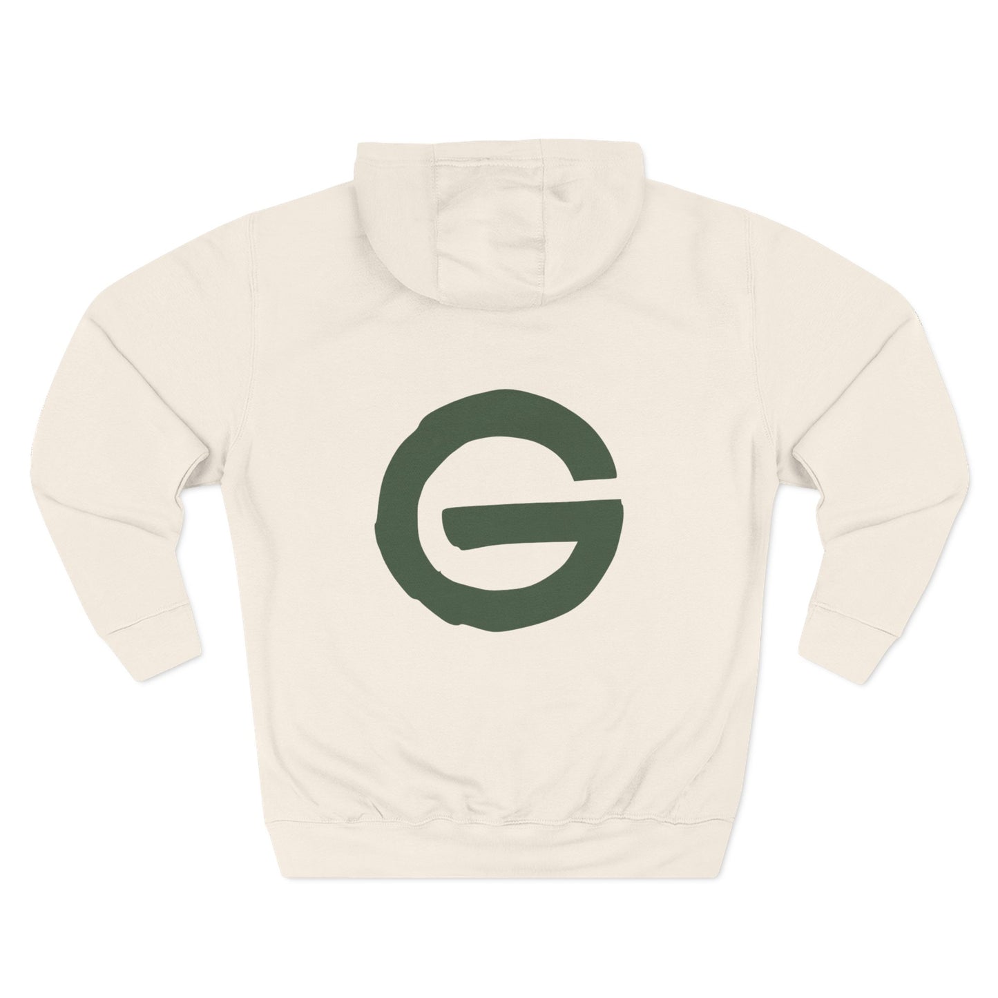 Minimalist Green 'G' Logo Hoodie