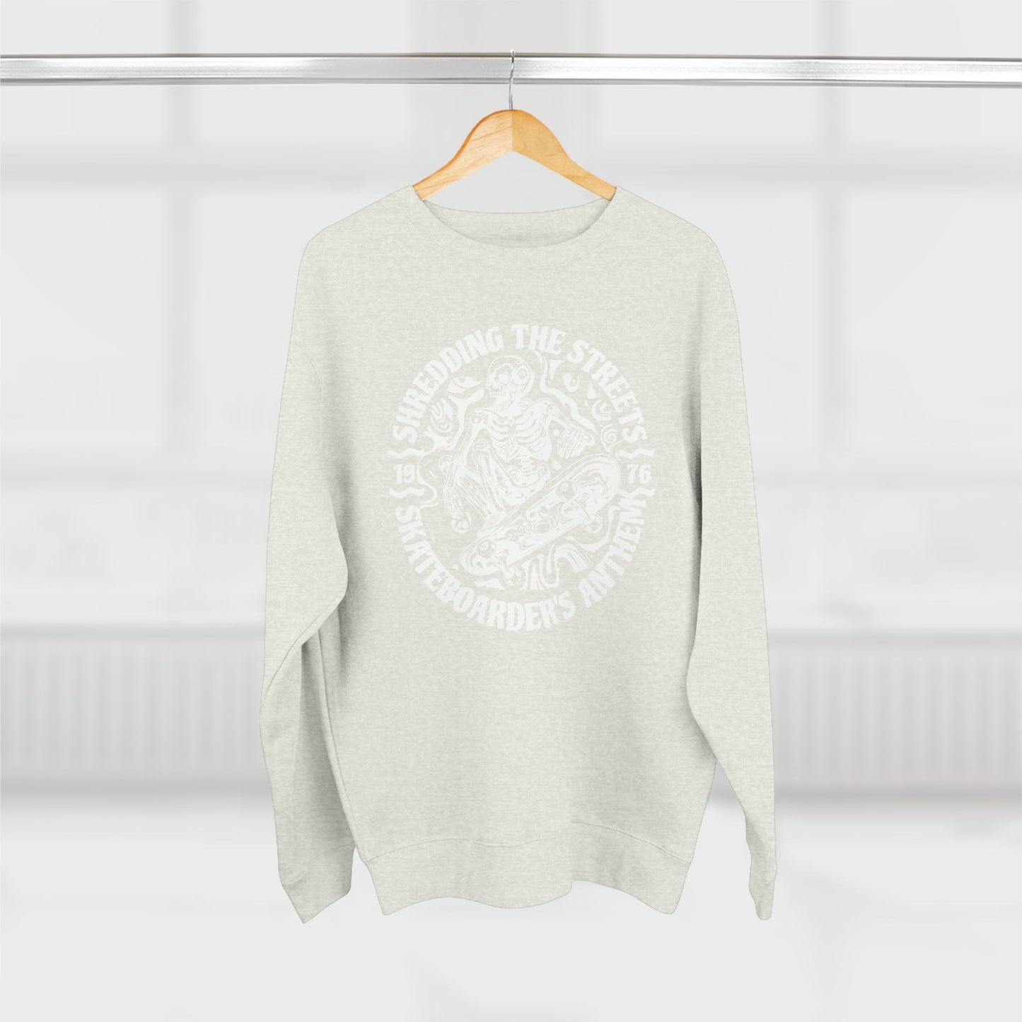 Skate Anarchy Shredding Streets Sweatshirt