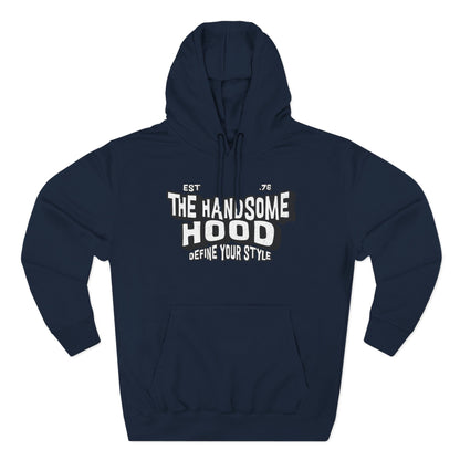 Handsome Hood Retro Script Hoodie