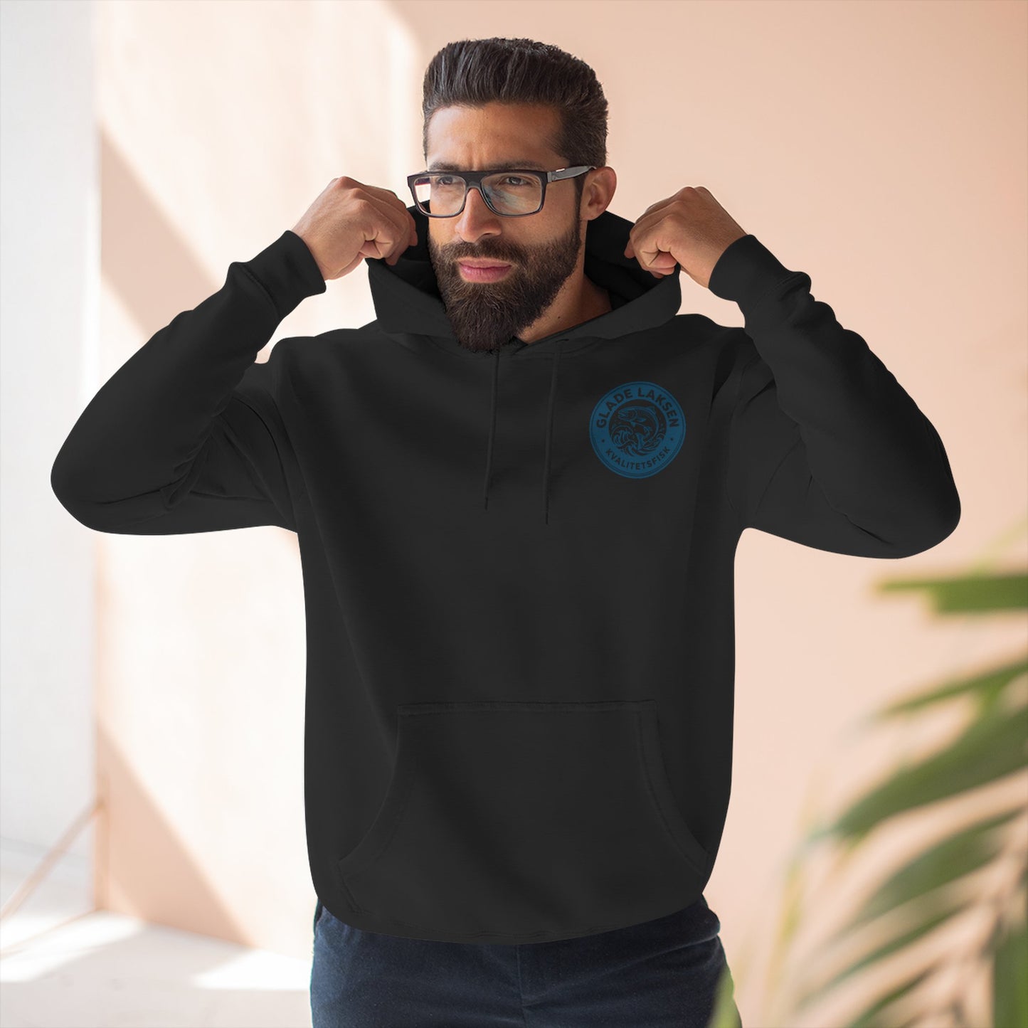 Glade Laksen Vintage Fish Hoodie