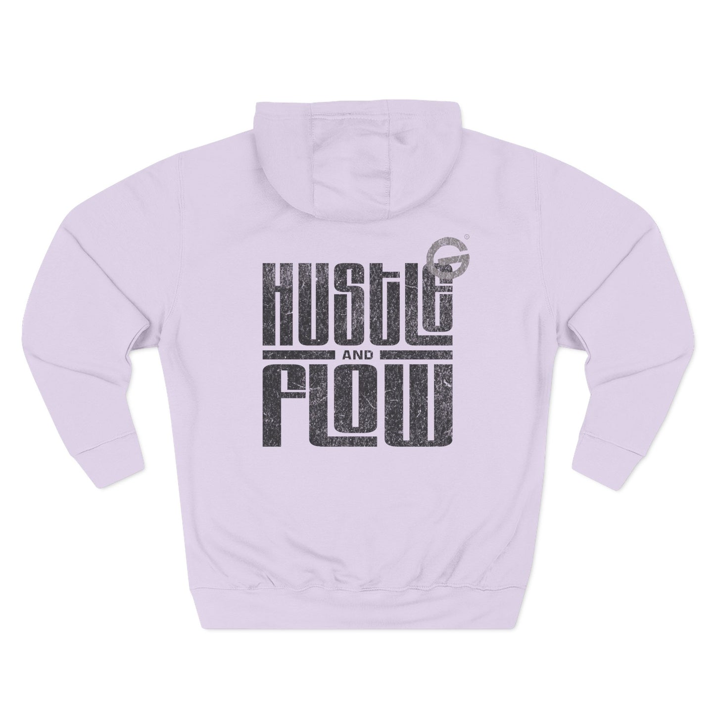 Hustle Flow Motivational Fleece Hoodie