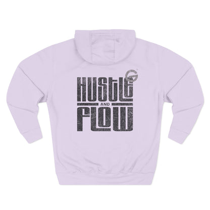 Hustle Flow Motivational Fleece Hoodie
