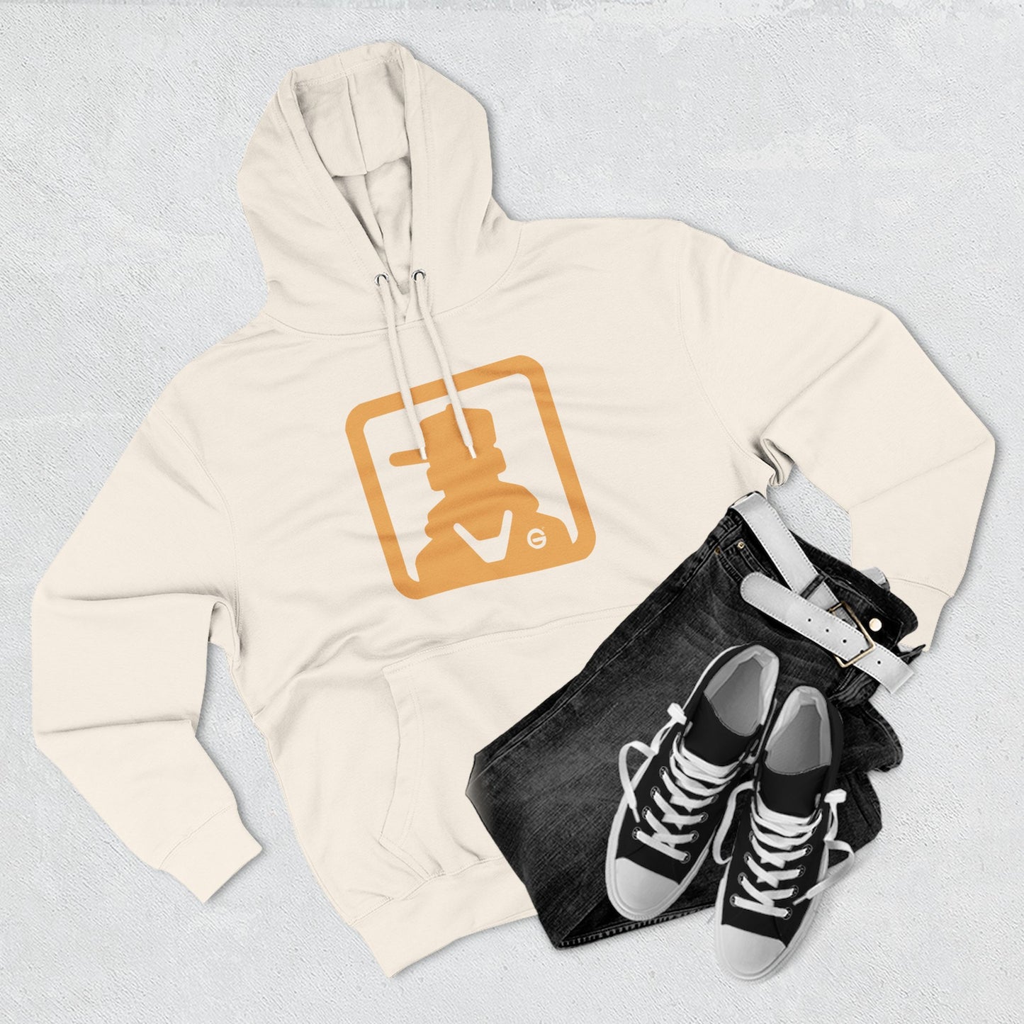 Western Cowboy Silhouette Hoodie